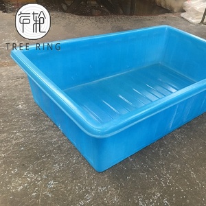 K380L Màu Xanh Mạnh Cấp Thực Phẩm Rotomold Poly Aquaponic Trang Trại Container - Product Image 2