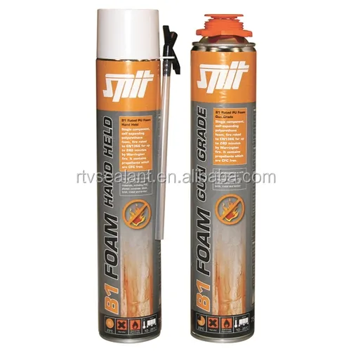 Mousse en PU Spray, 300ml 500ml 750ml, 1 pièce, prix d'usine, bon marché, vente en gros