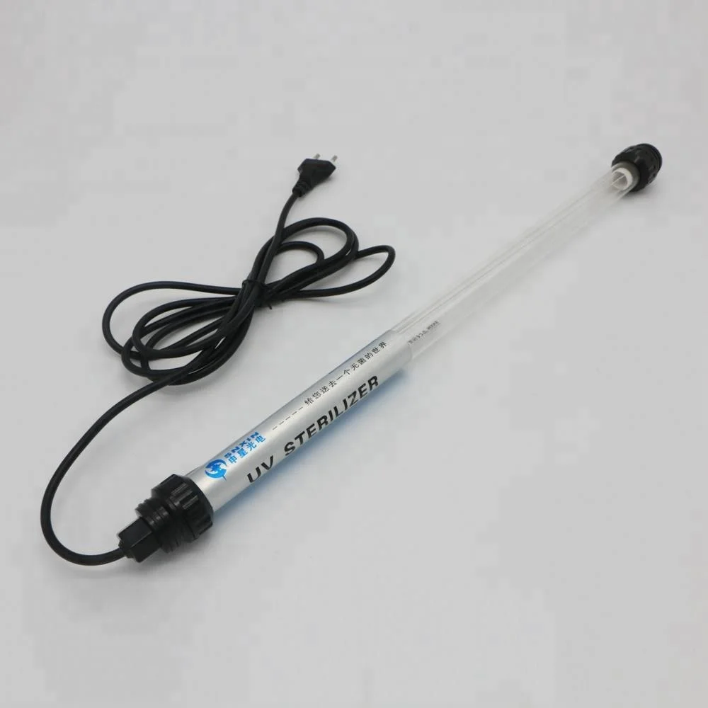 Лидер продаж, водонепроницаемый аквариумный УФ-свет, полностью погружной 30 Вт 810 мм, ультрафиолетовая бактерицидная лампа