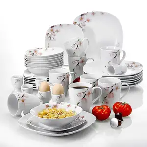 Germany Style 16 pcs royal porcelain pottery dinner set/dinnerware sets for 4