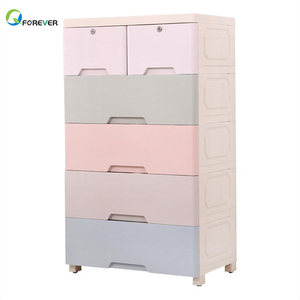 Multi-Strato Assemblato <span class=keywords><strong>Bambino</strong></span> <span class=keywords><strong>Armadio</strong></span> di Stoccaggio <span class=keywords><strong>Armadio</strong></span> Guardaroba di Plastica - Product Image 1