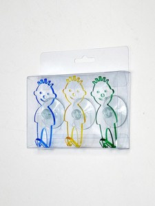 Crochet d'aspiration mural papillon en plastique pour salle de bain - Product Image 2