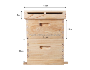 ผึ้งรัง <span class=keywords><strong>Langstroth</strong></span> ซัพพลายเออร์ซัพพลายปลูกผึ้งรัง2ถึง5ชั้นมาตรฐาน10กรอบรังรังจากซัพพลายเออร์จีน - Product Image 3