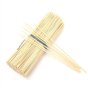 Naturel rond couleur <span class=keywords><strong>barbecue</strong></span> brochette de bambou de <span class=keywords><strong>charbon</strong></span> de bois <span class=keywords><strong>barbecue</strong></span> grills pour brochettes - Product Image 1