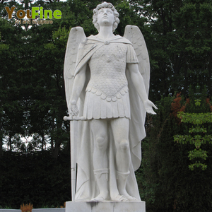 <span class=keywords><strong>Statue</strong></span> d'extérieur de Saint <span class=keywords><strong>Michael</strong></span> <span class=keywords><strong>Michael</strong></span>, décoration en marbre - Product Image 4