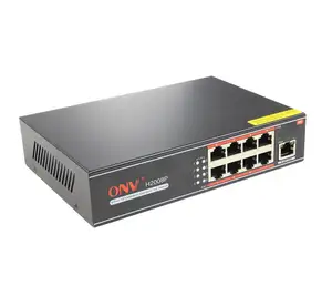 Oem, odm Onv Nieuwe 10/100M 9 Poorts Poe Switch Met 8 Poe Poort Beste Prijs (ONV-H2008P)