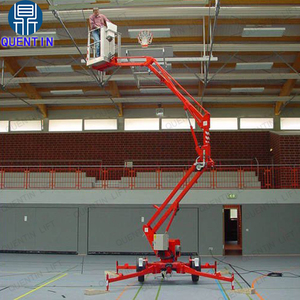 Brazo de manivela para remolque telescópico con plataforma de elevación de 30m de altura, potencia de diésel y batería - Product Image 3
