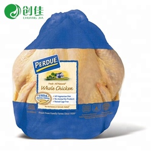 Matériau d'emballage de barrière pa evoh pe grands sacs de congélateur rétractables pour poulets entiers - Product Image 5