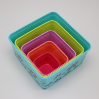Juego de contenedores herméticos de alimentos para microondas, con tapa, venta al por mayor