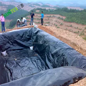 해안 물고기 농업 플라스틱 연못 강선, geomembrane 싼 물고기 농장 탱크 강선, 양식 새우 수영장 지상 덮개 막 떨어져