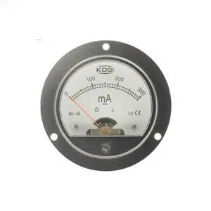 BO-65 DC ampermetre DC300mA milliammeter, yuvarlak tip panel metre