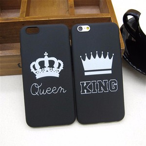 Moda corona Rey <span class=keywords><strong>reina</strong></span> suave TPU teléfono cubierta caso para el iPhone x 8 8 más 7 7 más 6 6 s se - Product Image 1