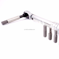 Jeu d'outils à main RESQ Pro Iron, clé dynamométrique réglable 22-225 in/lb 2-25 Nm, entraînement 1/4 pouce, pour réparation automobile, boîte de vente au détail noire