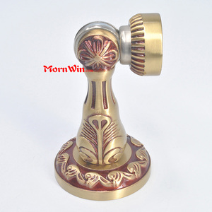 <span class=keywords><strong>Butée</strong></span> de porte <span class=keywords><strong>magnétique</strong></span> en laiton européen pour porte décorative en bois or/bronze <span class=keywords><strong>Butée</strong></span> de porte en laiton décorative de haute qualité pour la maison - Product Image 3