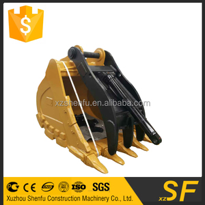 Pinza a Secchio Manuale per Escavatore, Compatibile con Benna da Roccia e Benna per Tronchi - Product Image 2