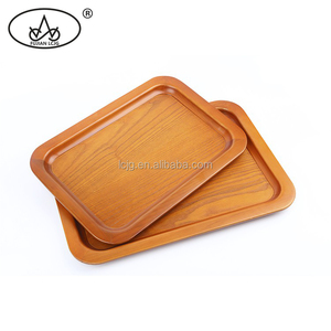 2017 Alibaba mejor fuente resistente al calor gran cuadrado bandeja de madera con lados - Product Image 1