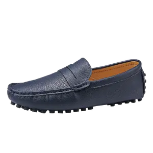 Fashion Design Custom Handgemaakte Mannen Slip On Lederen Mocassin Casual Schoenen Big Size Echt Lederen Schoen