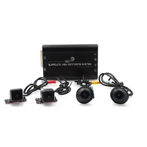 Autodragons 3D HD 서라운드 뷰 모니터링 시스템 360 학위 운전 새보기 파노라마 자동차 카메라 G 센서