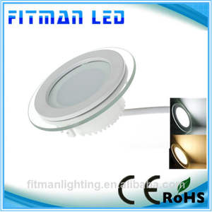 6w/<span class=keywords><strong>12w</strong></span>/18w gafas redondas panel <span class=keywords><strong>led</strong></span> empotrada en el techo <span class=keywords><strong>downlight</strong></span> para la iluminación interior - Product Image 1