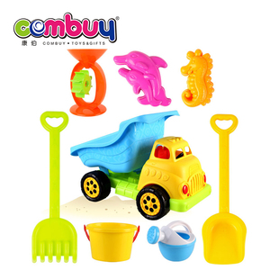 En gros en plein air outils d'été sable ensemble voiture plage jouet enfants - Product Image 3
