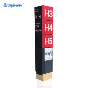 Hospital de la carretera coche Led direccional mensaje tótem señalización iluminado pilón letrero - Product Image 1