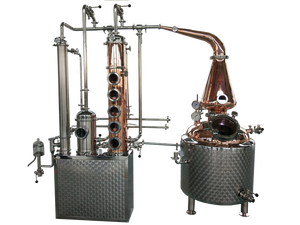 Venta directa de fábrica de acero inoxidable cobre rojo destilador de alcohol para vodka <span class=keywords><strong>gin</strong></span> - Product Image 2