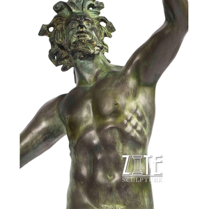 Escultura Danzante de <span class=keywords><strong>Fauno</strong></span> en Bronce Antiguo - Product Image 4