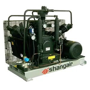 25HP 增压器工业空气压缩机高压活塞空气压缩机