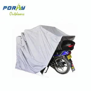 كبيرة الحجم الثقيلة دراجة نارية مأوى المأوى غطاء تخزين خيمة المرآب مع قفل حقيبة حمل