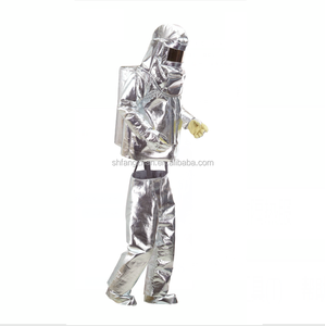 ShangHai Fangzhan <span class=keywords><strong>Fireman</strong></span> Protective the Whole Body <span class=keywords><strong>Suit</strong></span> avec New Anti Radiation <span class=keywords><strong>Aluminized</strong></span> - Product Image 1