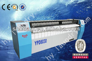 Rodillo doble plancha industrial totalmente automática, trabajos de explanación planchadora - Product Image 1