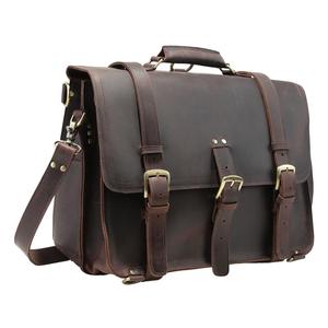 <span class=keywords><strong>Sac</strong></span> à main pour <span class=keywords><strong>ordinateur</strong></span> portable en <span class=keywords><strong>cuir</strong></span> véritable de style vintage fait à la main Tiding pour hommes d'affaires <span class=keywords><strong>Sac</strong></span> messager pour <span class=keywords><strong>ordinateur</strong></span> portable de <span class=keywords><strong>17</strong></span> <span class=keywords><strong>pouces</strong></span> - Product Image 2