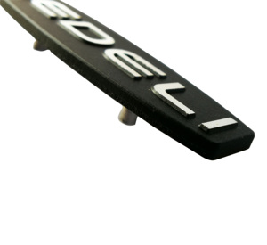 Placas de Identificación Personalizadas de Aleación de Aluminio Fundido a Presión, Grabado en Relieve, Anodizado, Serigrafía, Insignias Musicales Autoadhesivas - Product Image 2