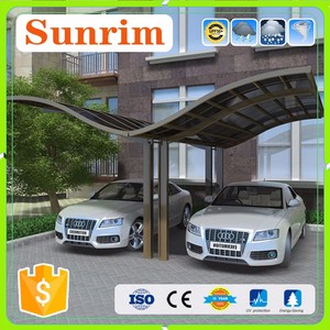 Professionnel <span class=keywords><strong>Abri</strong></span> Fabricant, haute Qualité Double Élégant En <span class=keywords><strong>Aluminium</strong></span>/Solide PC Carport/<span class=keywords><strong>Abri</strong></span> Voiture Conception - Product Image 1