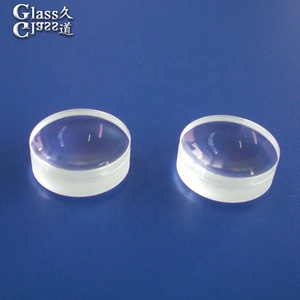 Accessoires de lentille collimateur plat, lentille optique en verre convexe pour instrument optique - Product Image 3