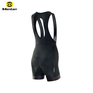 Monton profesional mujeres ciclismo BiB shorts ciclismo pantalones con ribetes reflectantes - Product Image 2