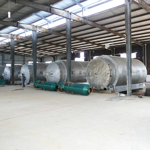 Kontinuierliche Altreifenölraffinerie Pyrolyse & Cracking Energiesparende Reifenrecyclingmaschine mit Zahnradpumpe Getriebe Motor - Product Image 1