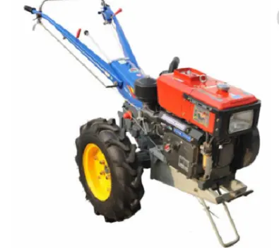 Hohe effizienz 8-20hp Elektrische Starter Walking Traktoren Für Landwirtschaft