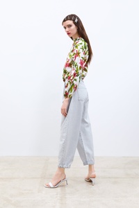 Vaqueros de moda de alta calidad para <span class=keywords><strong>mujer</strong></span>, vaqueros para mamá - Product Image 3