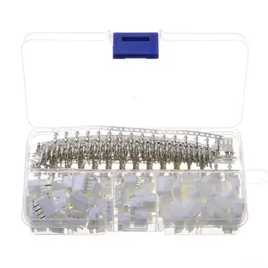 Urlwall 400 Pcs XHPX 4J Dupont Kabel Connector Jumper Draad Pin Header Behuizing Kit Mannelijke & Vrouwelijke Pin Terminal Set