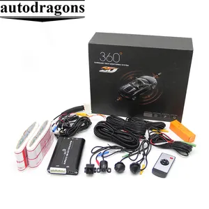 universal all round view 3D fhd car security 360 degree camera bird view system