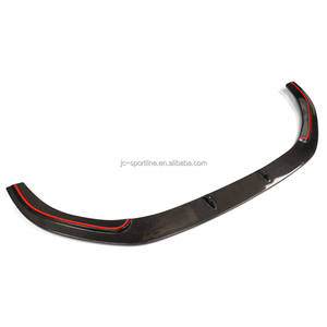 In Fibra di carbonio MK7 Paraurti Anteriore Labbro per <span class=keywords><strong>VW</strong></span> <span class=keywords><strong>Golf</strong></span> <span class=keywords><strong>VII</strong></span> 7 GTI 2014 - Product Image 3
