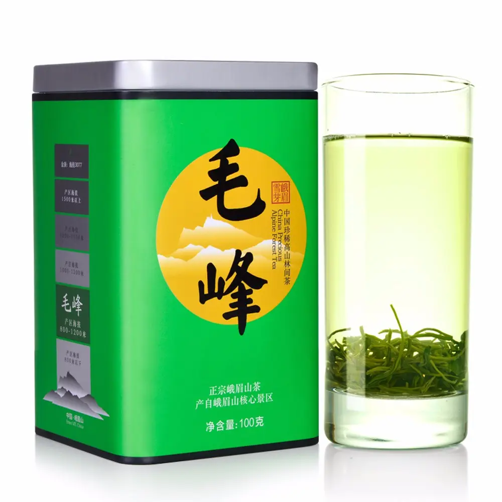 De la chine top dix thés verts Au Début du Printemps lâche thé cérémonie sage préféré Agréable moelleux et lisse vert thé