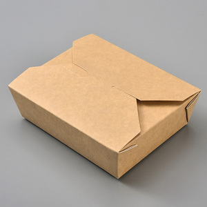 Revêtement en argile blanche, ml, à l'intérieur, kraft extérieur, papier à emporter pour aliments - Product Image 6