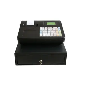 Black color 40 keys medium size billing machine Aggressive Cheap Tax Electronic Cash Register on promotion