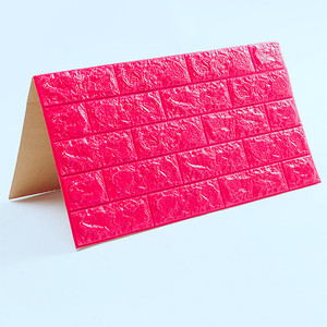 Auto adesivo 3d di gomma piuma del pe di <span class=keywords><strong>mattoni</strong></span> <span class=keywords><strong>carta</strong></span> da <span class=keywords><strong>parati</strong></span> lavabile per la cucina di <span class=keywords><strong>mattoni</strong></span> <span class=keywords><strong>carta</strong></span> da <span class=keywords><strong>parati</strong></span> in stile - Product Image 2
