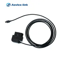 OBD2 Cable for GPS DVR Camcorder, OBD ii to Mini USB Cable