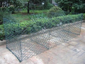 Toptan profesyonel PVC kaplı altıgen <span class=keywords><strong>Gabion</strong></span> kutusu taş tel örgü kafes - Product Image 2