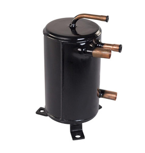 Échangeur de chaleur à haute efficacité en tube et en coquille Refroidisseur d'eau Bain de glace Économiseur Gaz réfrigérant R32 Gaz réfrigérant <span class=keywords><strong>R410a</strong></span> GAH02 CMF - Product Image 1