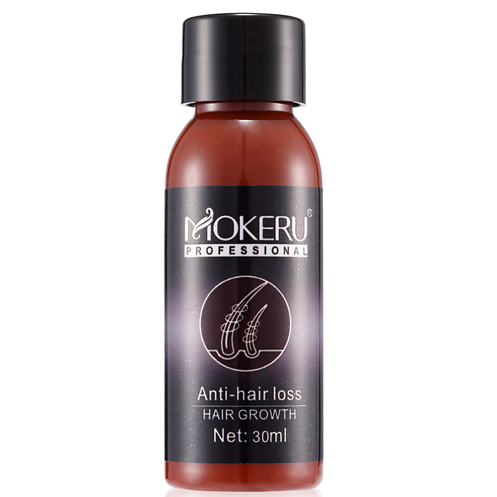 Mokeru 1 pc 30 ml Naturale organico essenza prodotti anti perdita di capelli calvizie trattamento ricrescita dei capelli olio per capelli a base di erbe cura